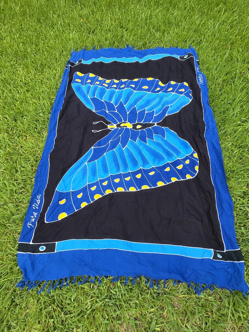 Butterfly Pura Vida Sarong from Costa Rica